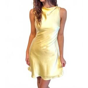 NEW ONE AND ONLY COLLECTIVE daytime date mini dress in yellow